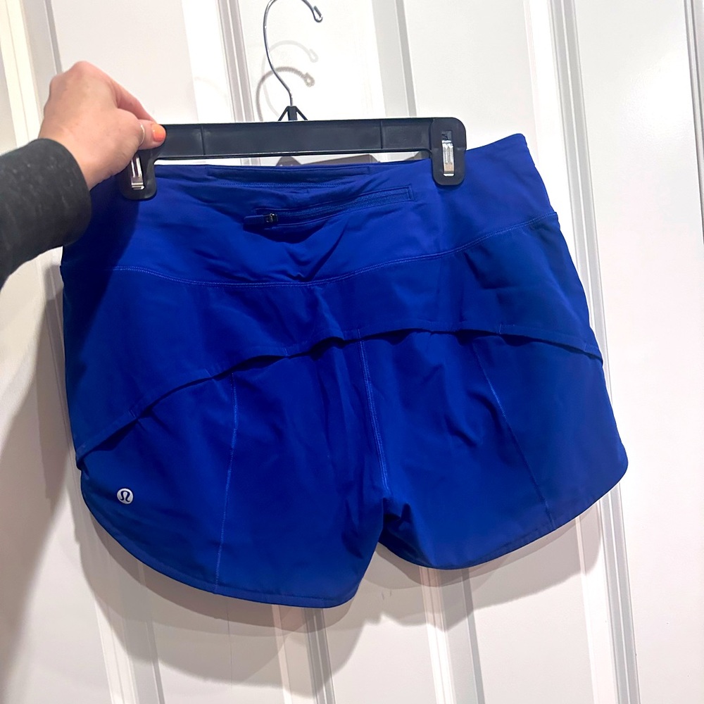 Lululemon running shorts, may have been worn twice ever.   Size 8